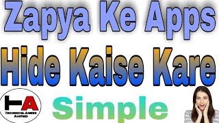 Zapya Ke Apps Hide Kaise Kare screenshot 5