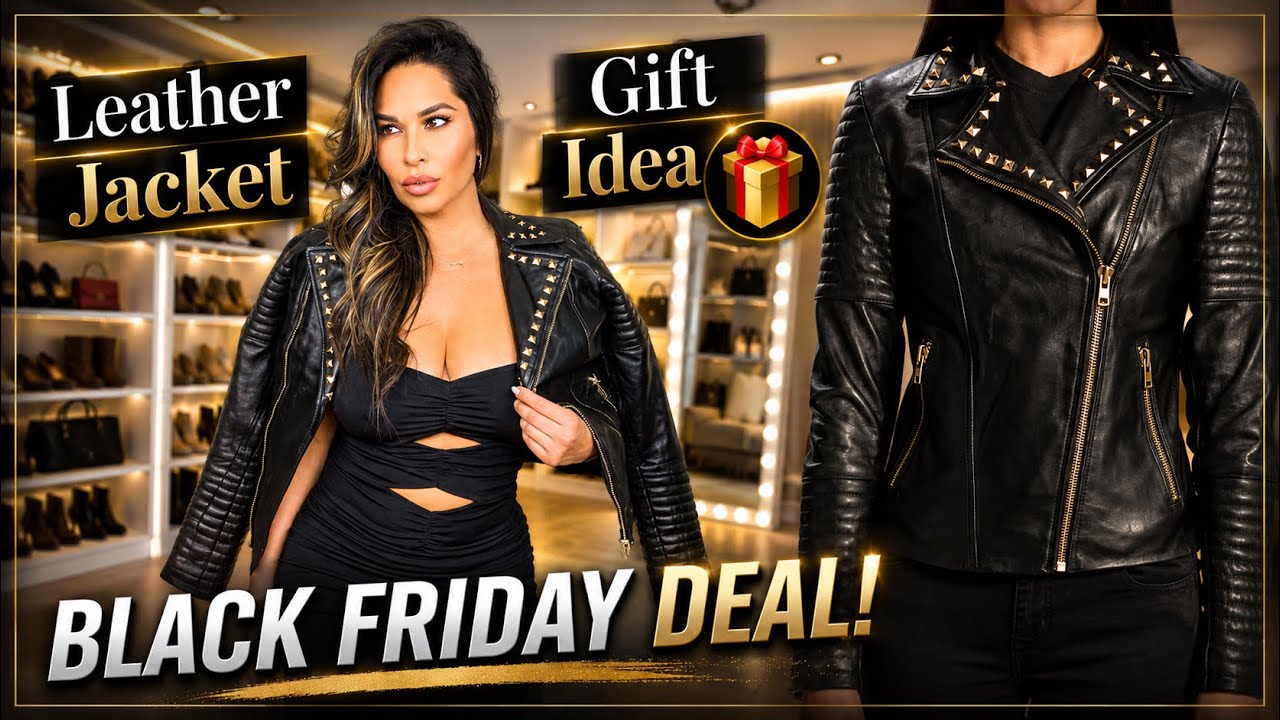 The Perfect Gift idea | Check out this STUNNING Leather Jacket