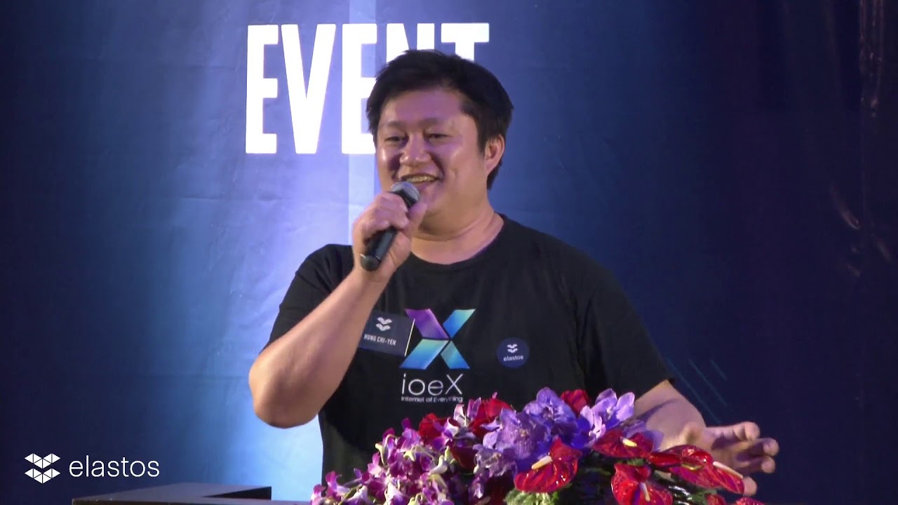Elastos Anniversary - ioeX's Aryan Hung