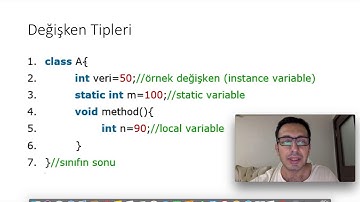 Java - Ders 13: Değişkenler