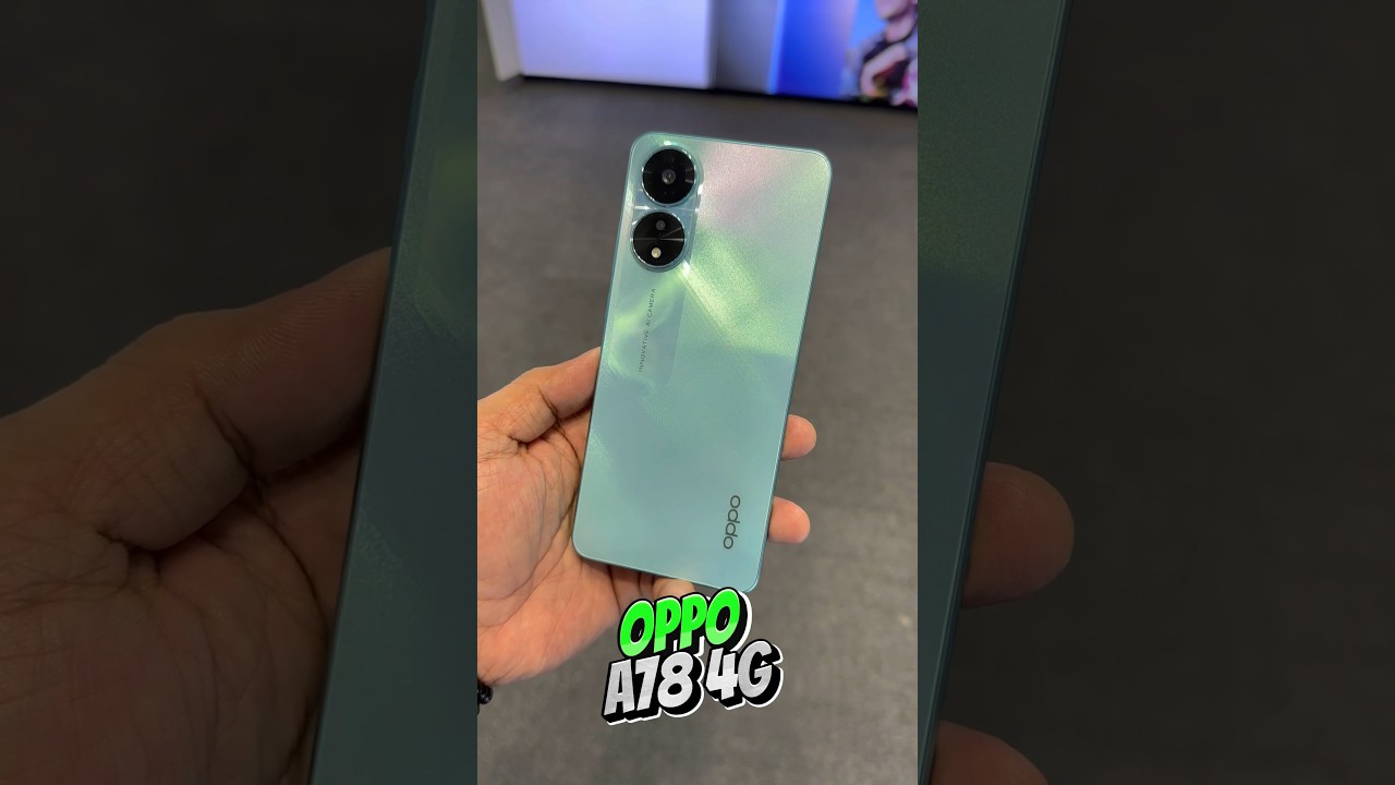 Oppo A78 4G unboxing, speakers, camera, antutu, gaming test 