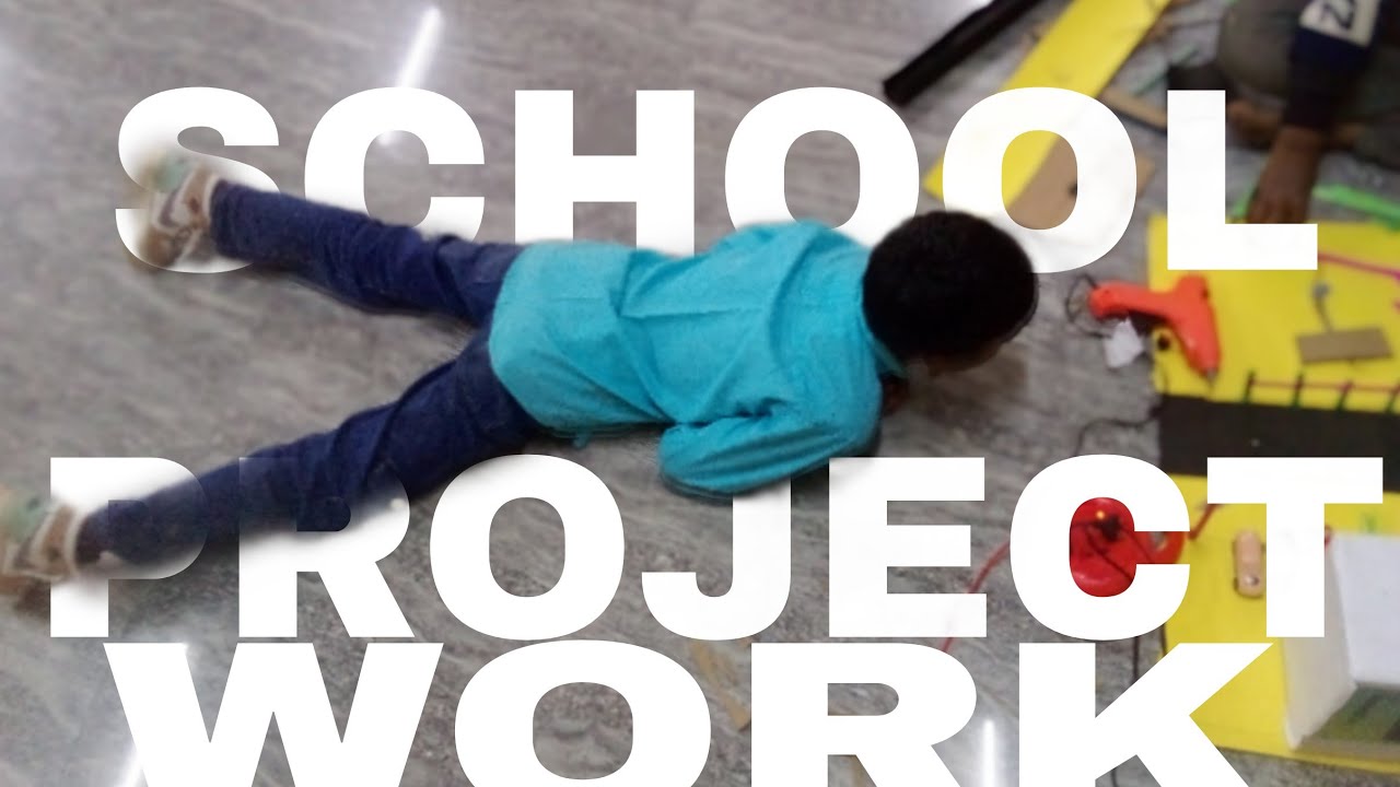[SCHOOL 🏫 PROJECT WORK IS GOING ON] [DAILY VLOG WITH HOYS]