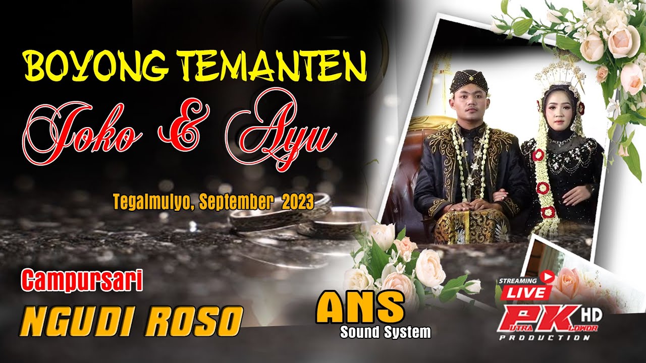 #LIVE TUNDA CAMPURSARI NGUDI ROSO BOYONG TEMANTEN JOKO &  AYU ~ ANS AUDIO ~ PK VIDEO SHOOTING
