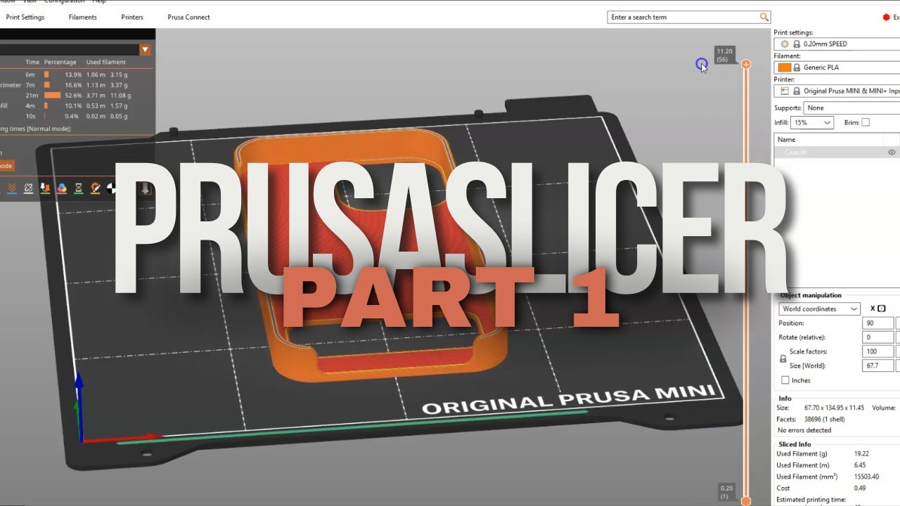 Prusa Slicer Part 1 - YouTube