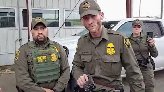 Sovereign Citizen Loses His Mind & Gets Arrested by No-Nonsense Border Agents ~ Try Not To Laugh