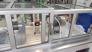 Regenerative test bench for three-phase asynchronous electric motor up to 7000 W