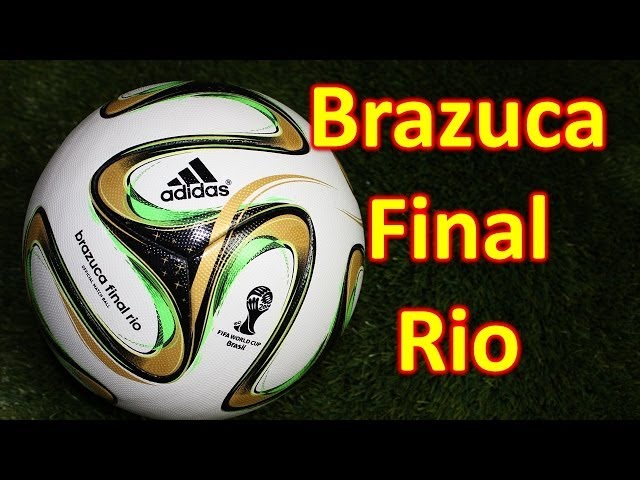 Buzo contar Ocho Adidas Brazuca Final Rio 2014 World Cup Match Ball Review - YouTube