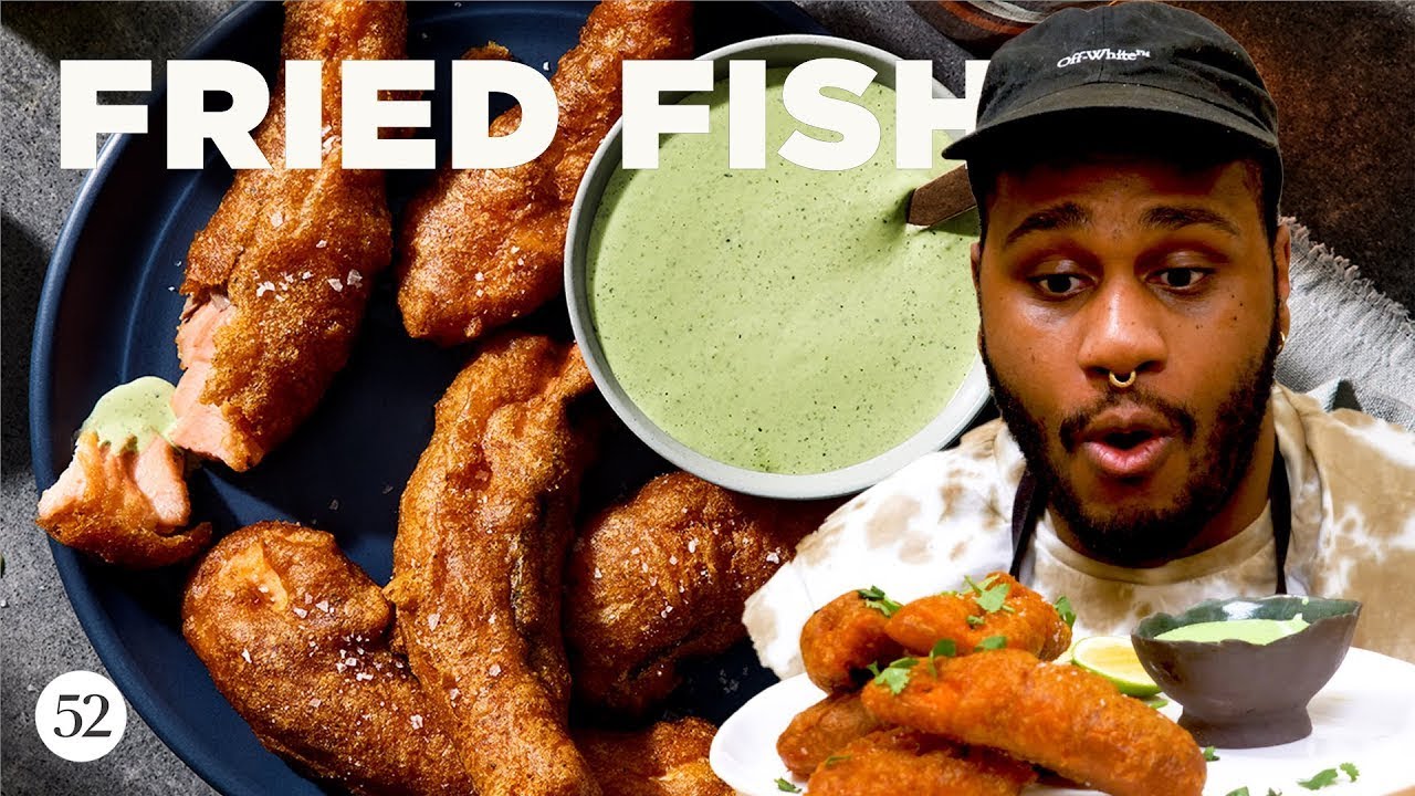 Crispiest Beer Battered Fish with Spicy Jalapeño Ranch | Rome