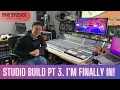 Studio build and tour  part 3 im finally in