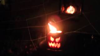 Flaming pumpkin Halloween 2013 srs