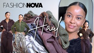 Fashion Nova Try-On Haul Fall To Winter Fashion Pee Girl Friendly