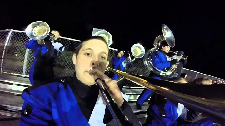 Wardog Band: Trombone cam (Brandon) 2015