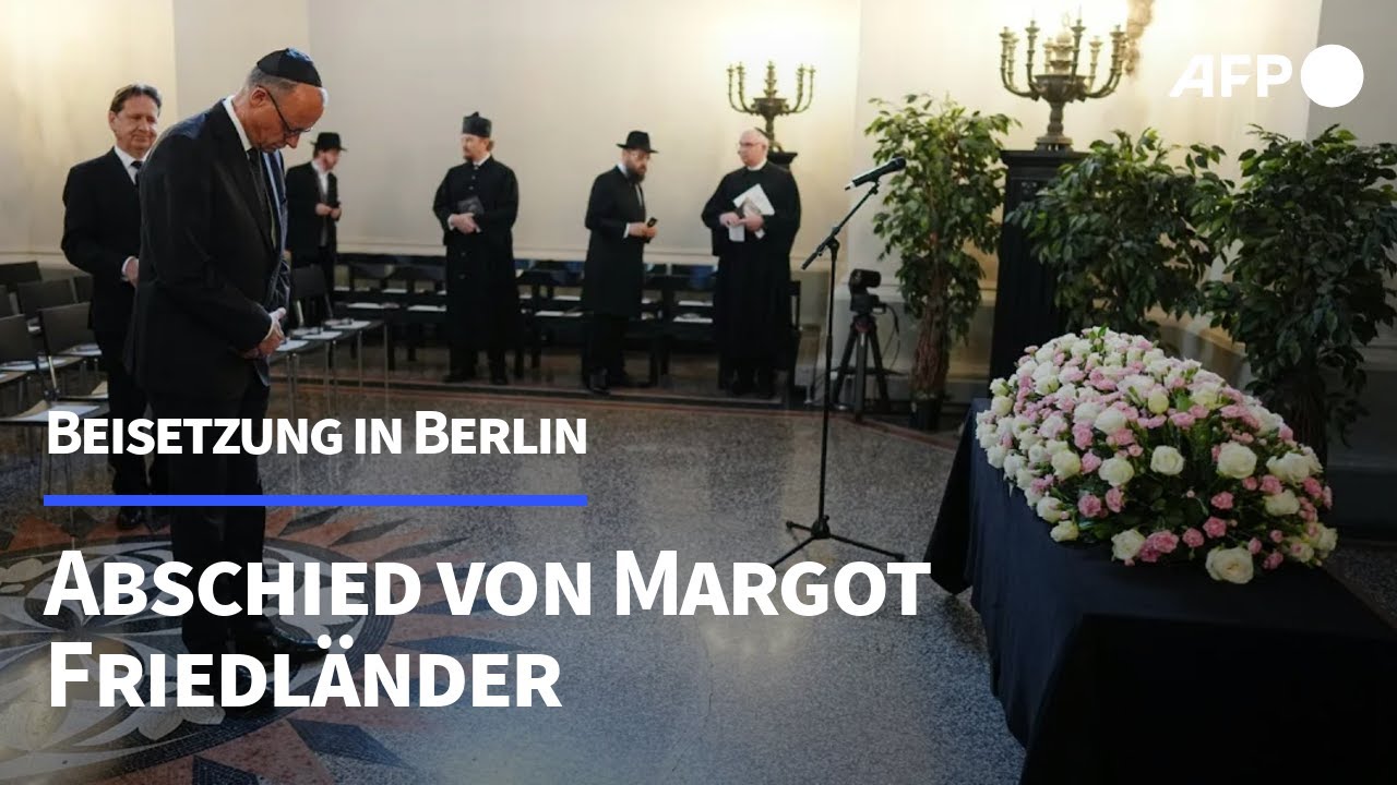 Beisetzung in Berlin: Abschied von Margot Friedländer | AFP