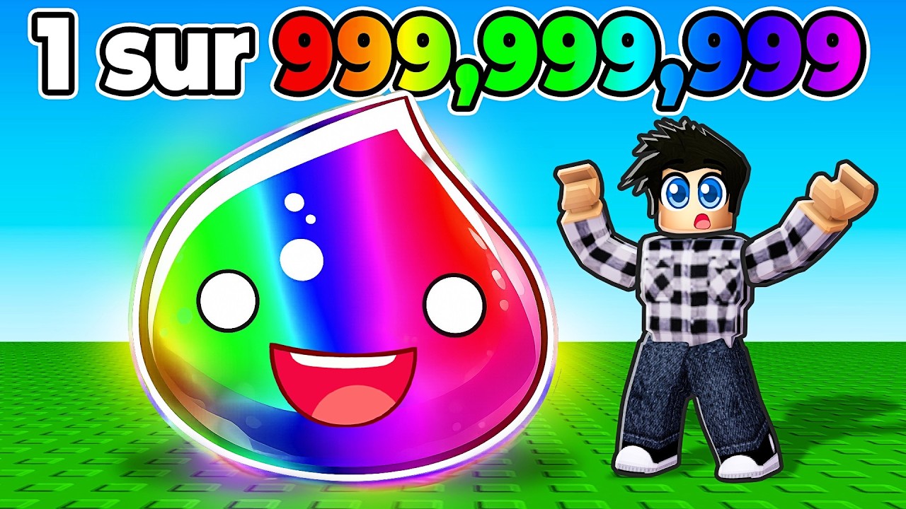J’ai Obtenu un SLIME à 0,001 % dans Roblox ! (Slime RNG)
