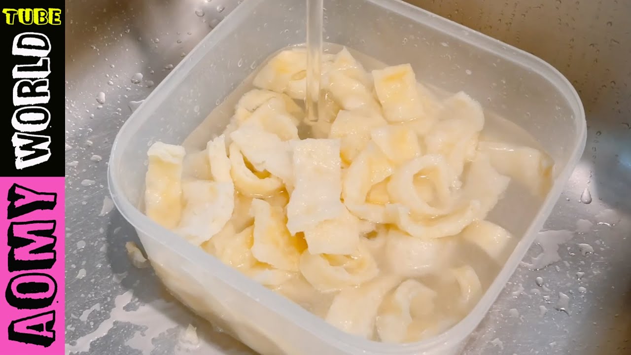 How To Prepare Dried Fish Maw How To Clean Fish Tummy How To Prepare Dried Fish Maw How To Clean Fish Tummy