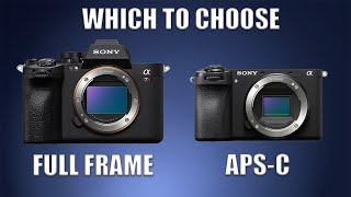 LIVE - Full Frame vs APS-C - Which Is Best For You