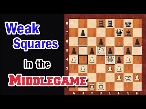 Chess Middlegame Tips: Understanding Weak Squares and Pawn Structure