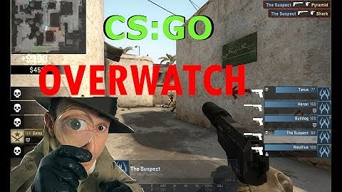 IS HE HACKING? - CS:G0 OVERWATCH #3