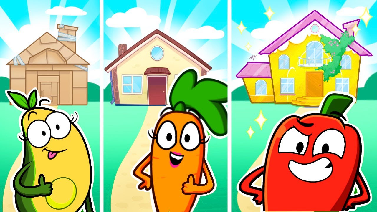 Avocado Couple Built a $1 House 🥑 Rich VS Poor DIY Home Makeover