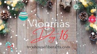 Vlogmas, Day 16:  Full Nest, Sweater Done, Stroopwafel Fail!
