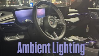 How to Use Your Ambient Lighting in Your New Buick Enclave