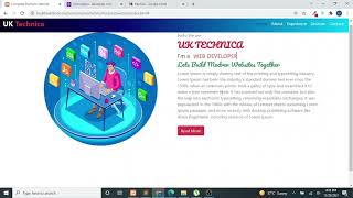 #02 Personal Portfolio Websites using Html CSS & Bootstrap 5 | Responsive Portfolio Website