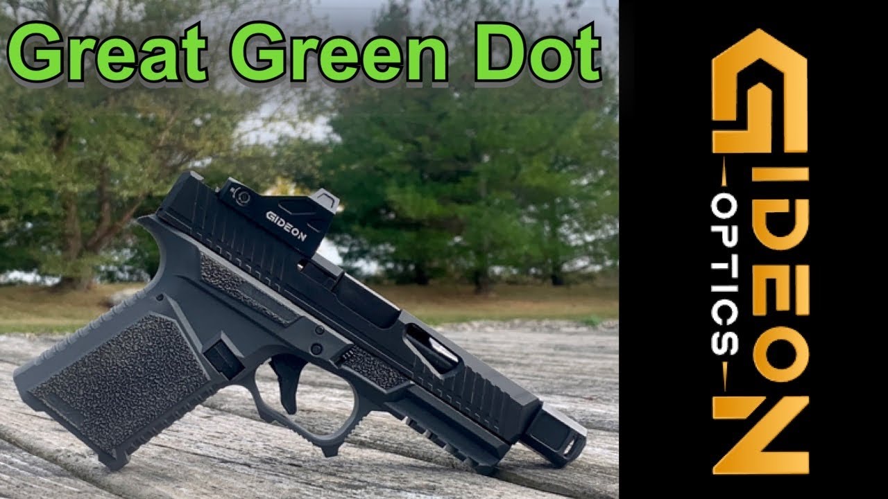 Gideon Optics Alpha Green Dot Review Best Dot I’ve Tried
