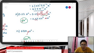 Matriculation Physics: Unit Conversion (Part 2)