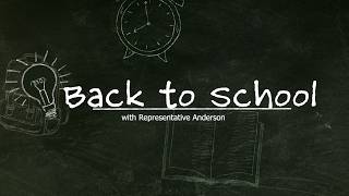 Back To School w/ Rep Marc Anderson