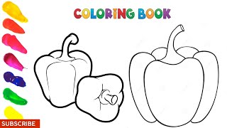 Paprika l Vegetable Coloring book