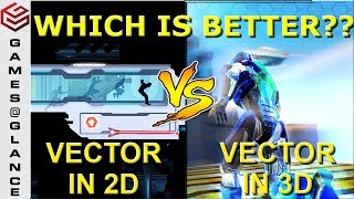 Vector 2 vs RunBot Rush Runner Full Gaming Comparison screenshot 4