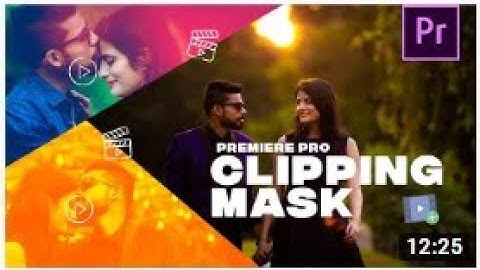 3 Awesome Ways to Use Clipping Mask  Track Matte Key in Premiere Pro CC l #ARMAGHAN #Creation