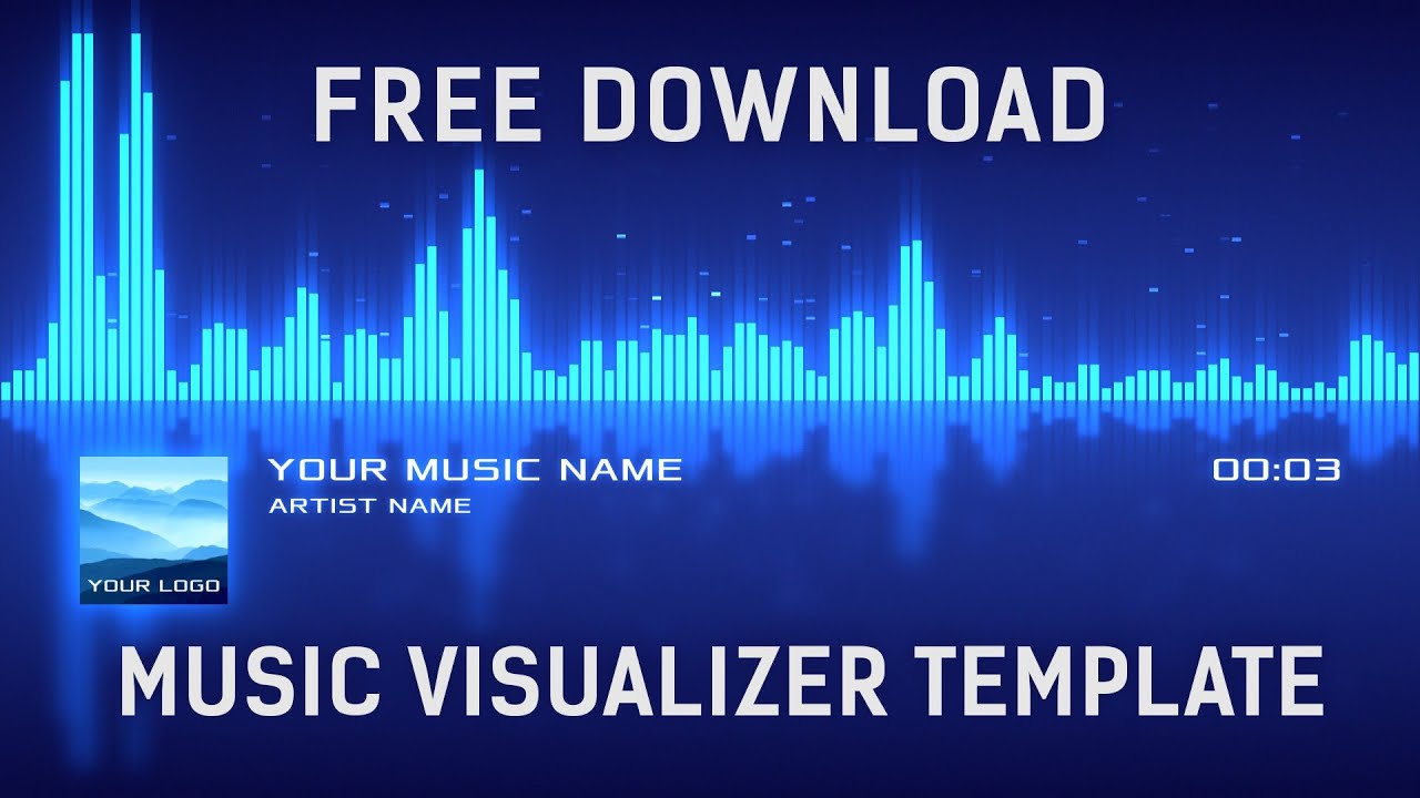 Music Visualizer Free Template