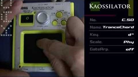 [LetusaTV] Korg Kaossilator video 2