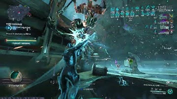 Level Cap SP Omnia Void Cascade with Easy Mode Excalibur, Ghost Killer Kavat, and Vazarin
