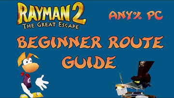 Rayman 2 (PC) Any% Speedrun - Beginner Route Explanation & Showcase