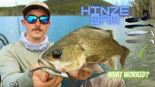 HINZE DAM FISHING | USING SOFT PLASTICS screenshot 5