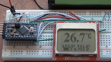 Arduino Thermometer - 500 days on single cell