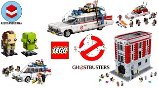 All LEGO Ghostbusters Sets Speed Build Compilation 