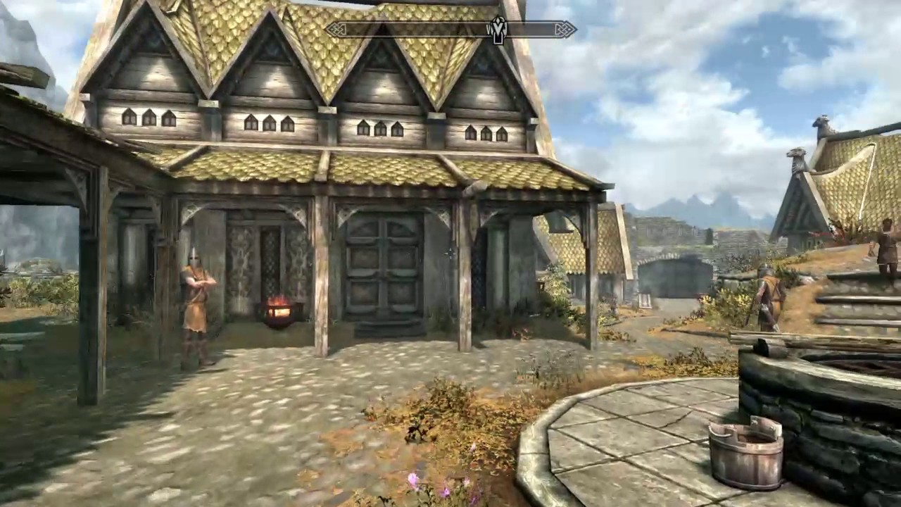 Скайрим "приключения"(PS4 ) 3 - YouTube