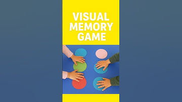 A fun and simple visual memory game for kids!#visualmemorygame#memorygameforkids#preschoolactivities