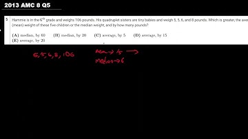 2013 AMC 8 Q5 - A Step-By-Step Solution
