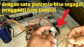 Cara membuat volume pada power amplifier