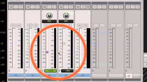 Media Composer 6 104: Working With Audio - 11 Clip Gain and Pan on Mixer