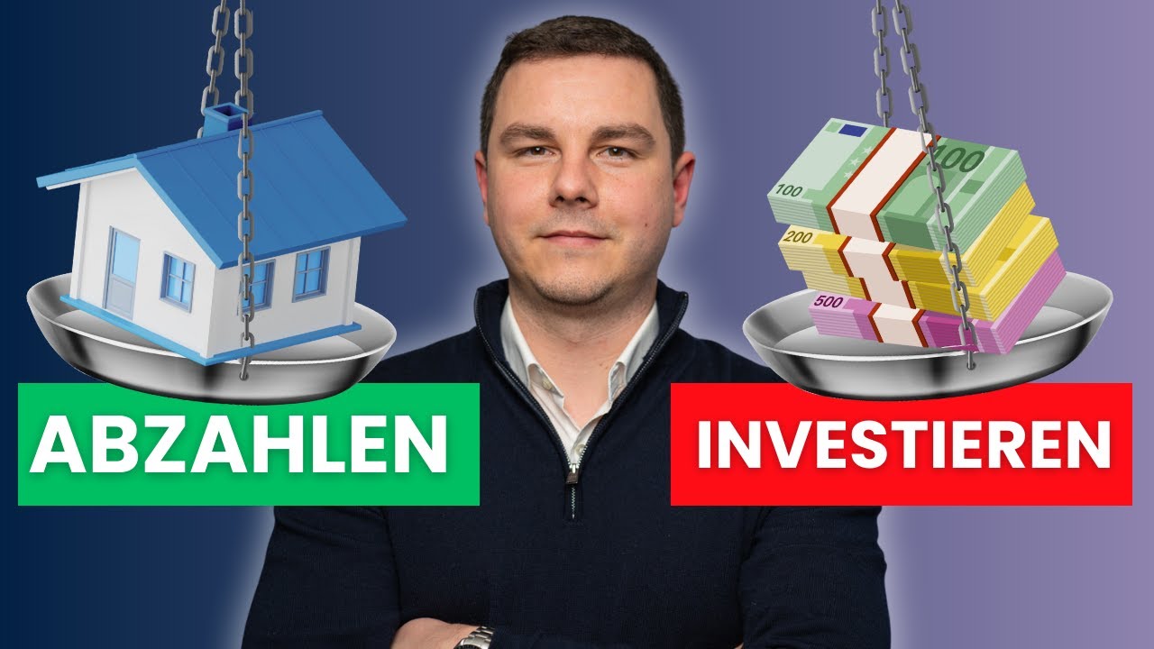 Immobilienkredit: Schnell abzahlen & Zinsen sparen oder investieren?