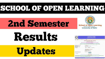 SOL DU 2nd Semester Result Updates 2022