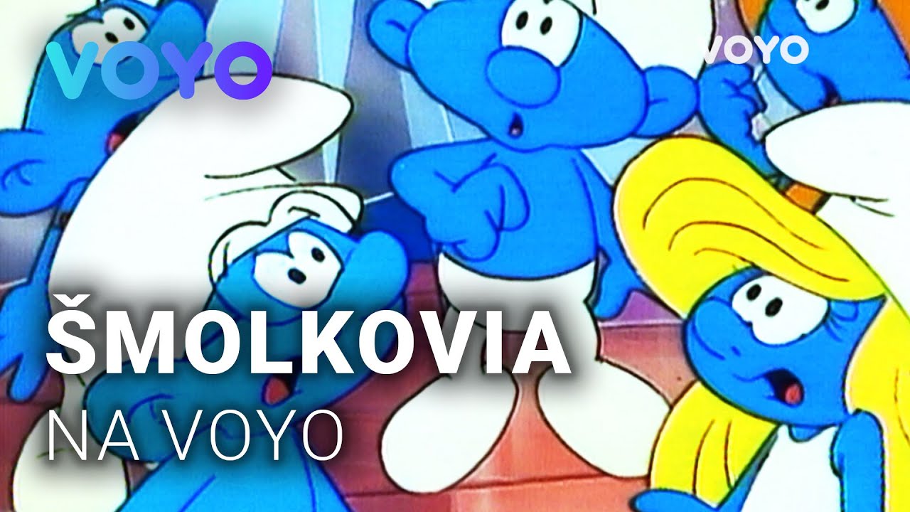 ŠMOLKOVIA - Animovaný seriál pre deti už teraz na VOYO