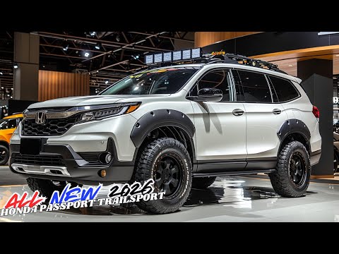All New 2026 HONDA PASSPORT TRAILSPORT Revealed Off Road Capacity