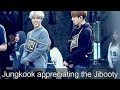 Jungkook appreciating the Jibooty