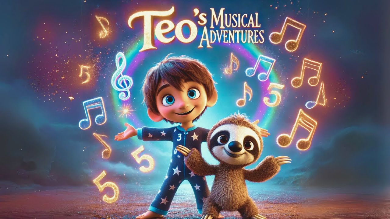 🎵 Teo’s Magical Counting Adventure | Fun Nursery Rhyme for Kids! 🎶